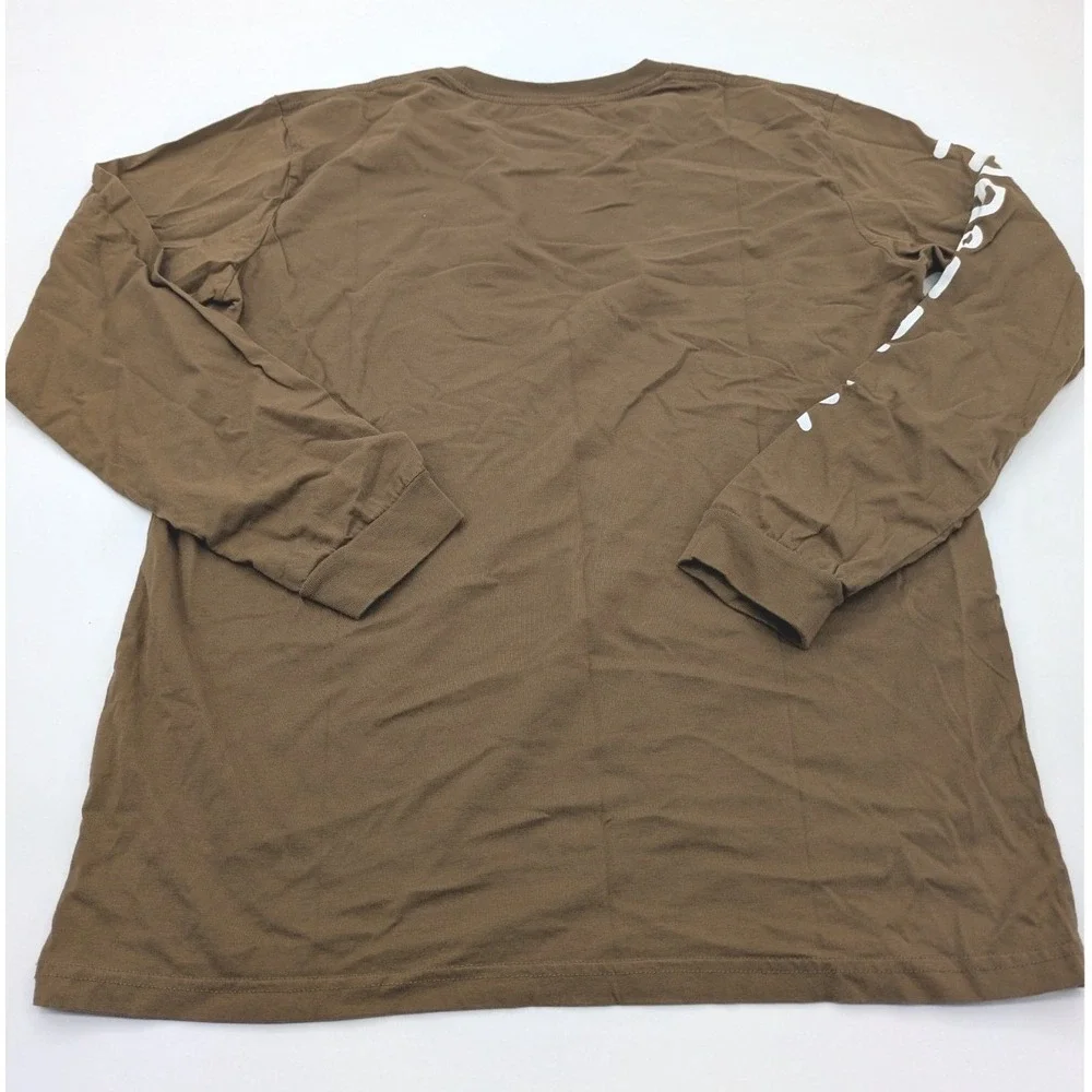 Goorin Bros Long Sleeve T-Shirt Sz 2XL‎ Brown Horse Play 